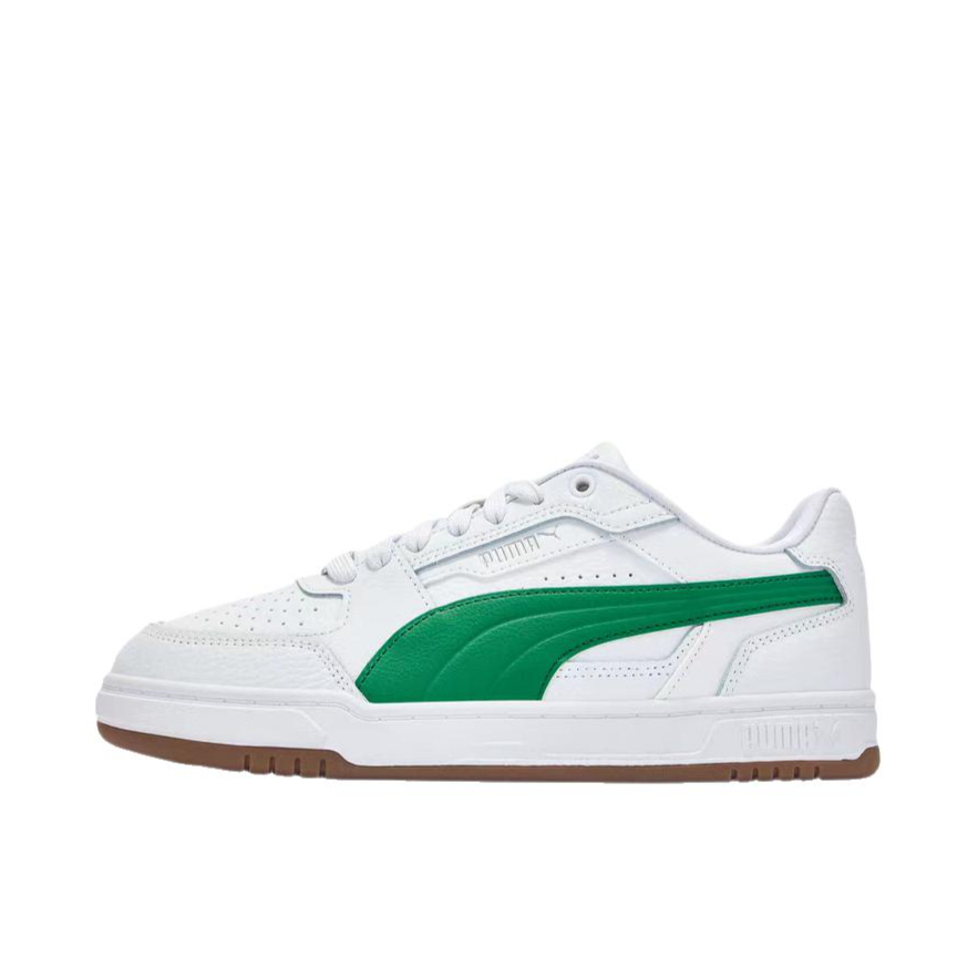 推荐商品：Puma/彪马 Caven 3 Plus 板鞋 运动舒适休闲支撑 白色/绿色/银色/树胶色