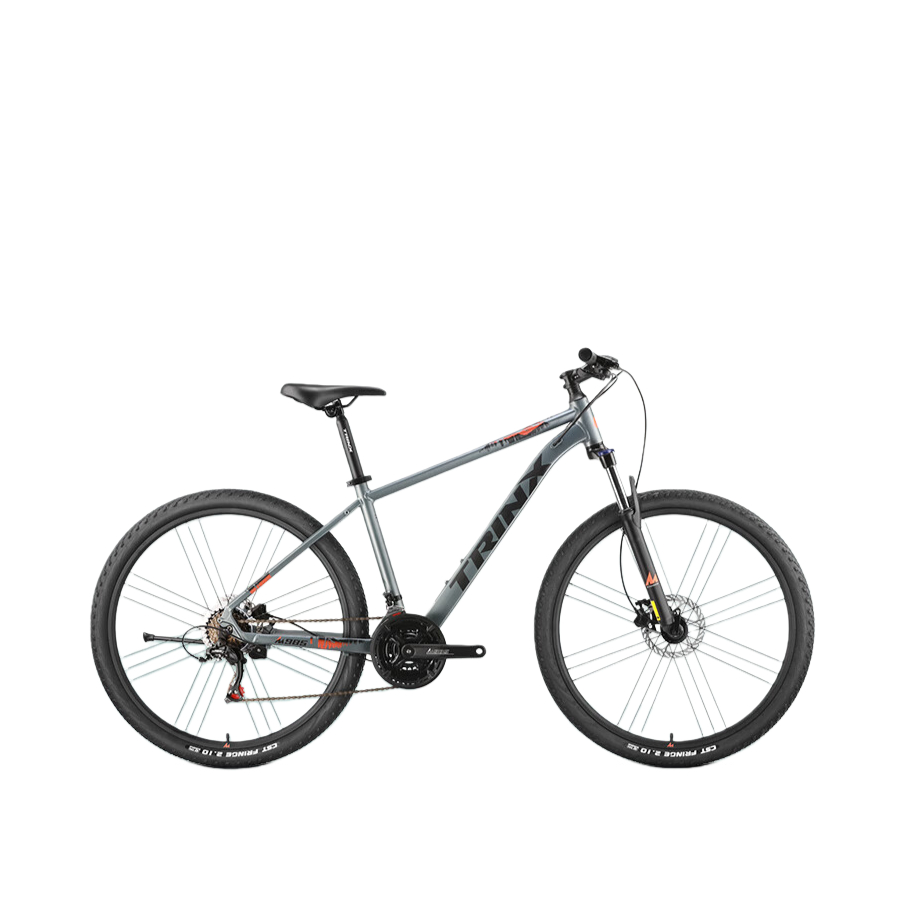 推荐商品：TRINX/千里达 M985 禧玛诺 铝合金 多速别 双碟刹 硬尾 越野 山地车