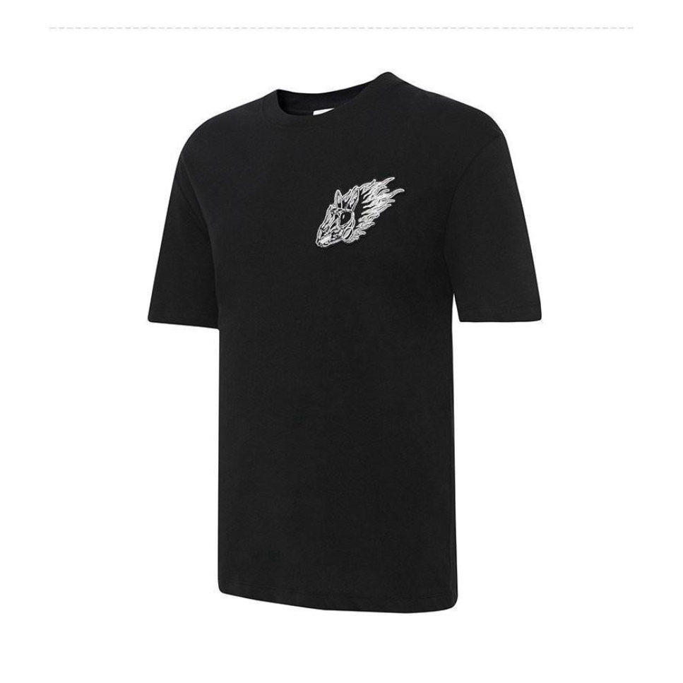 Alexander McQueen 棉质刺绣图案短袖T恤 291571-RMT59-1000