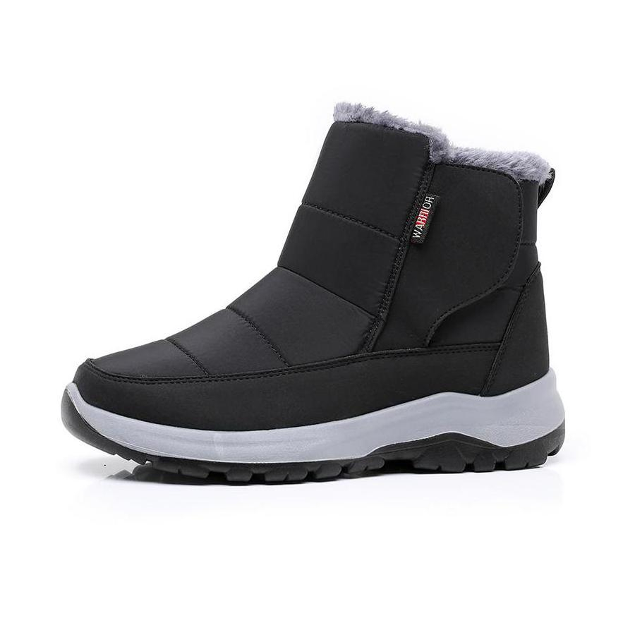 推荐商品：回力 加绒 冬季 保暖 厚底 雪地靴 WBN(JS)-1994 女款/黑色
