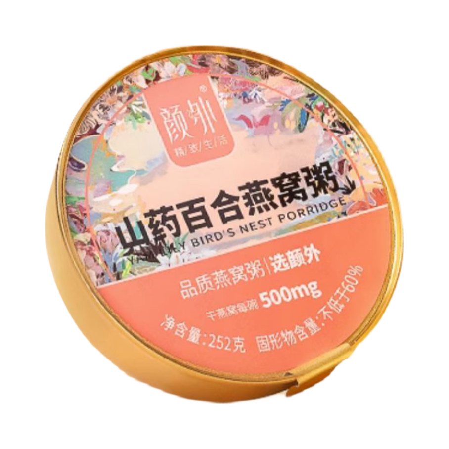推荐商品：颜外 速食粥 252g 碗装 方便
