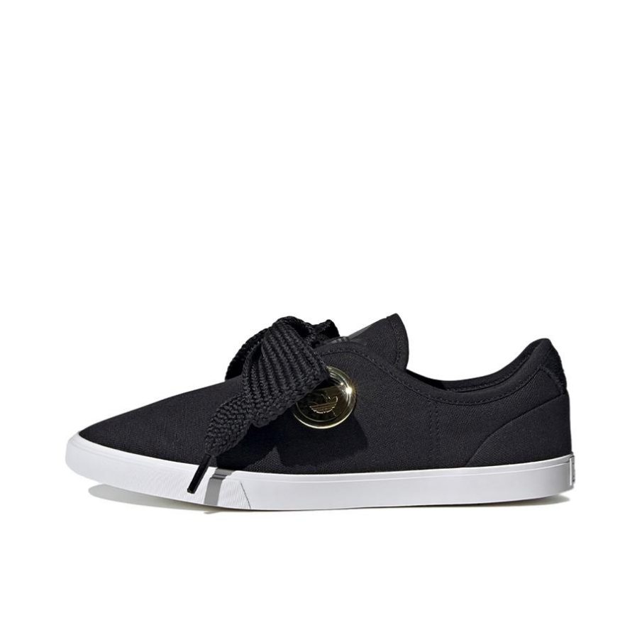 推荐商品：adidas originals Sleek Lo 板鞋 时尚潮流舒适轻便防滑 黑色/白色