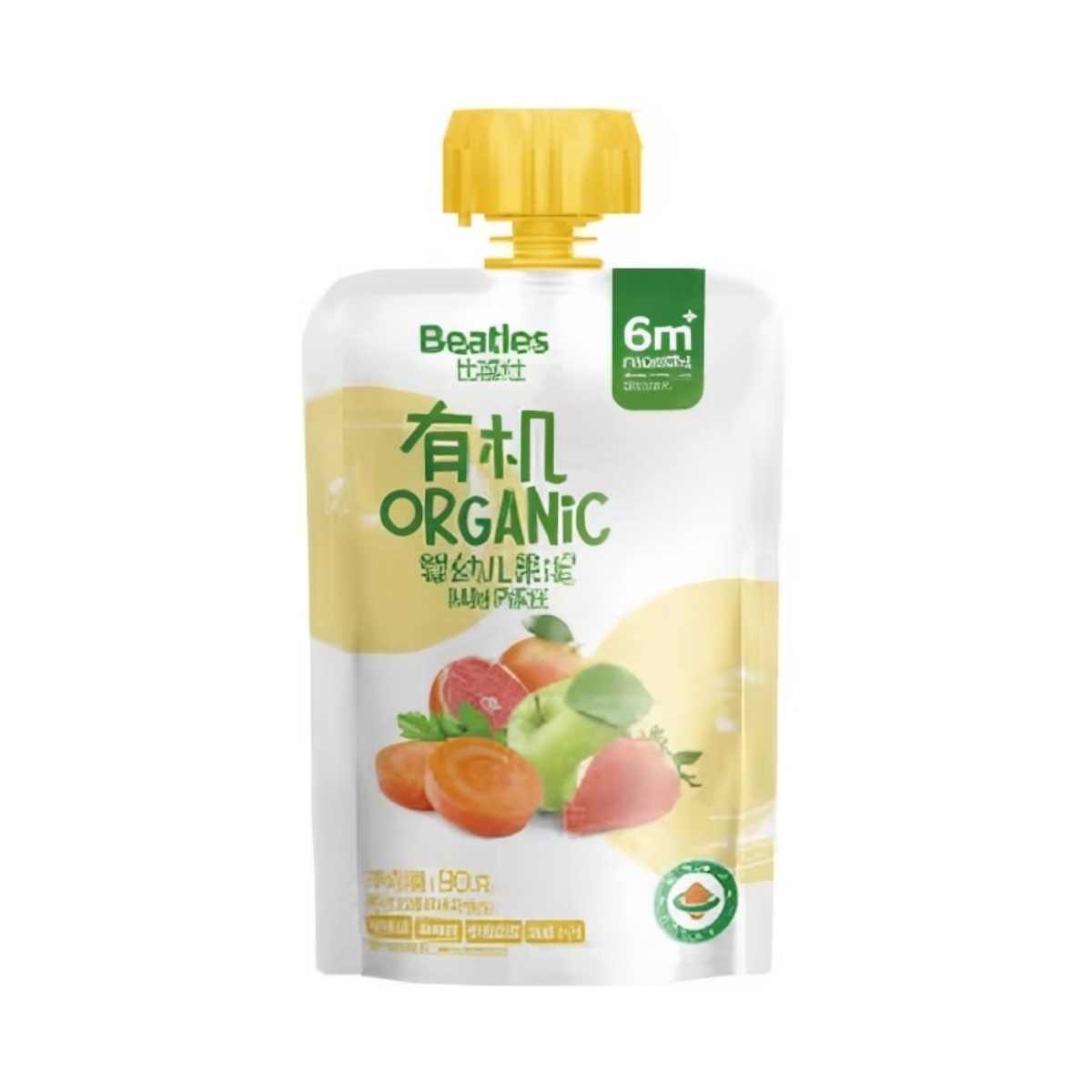 推荐商品：比逗仕/Beatles 有机婴幼儿果泥
