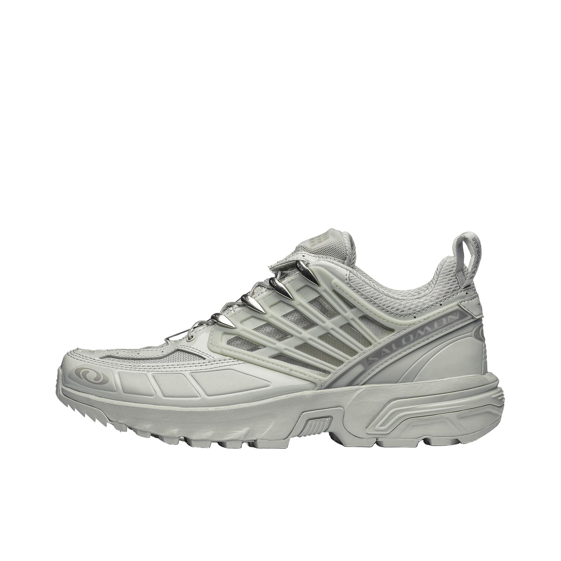 推荐商品：Salomon/萨洛蒙 ACS Pro 户外机能 减震 轻便 跑鞋 灰色