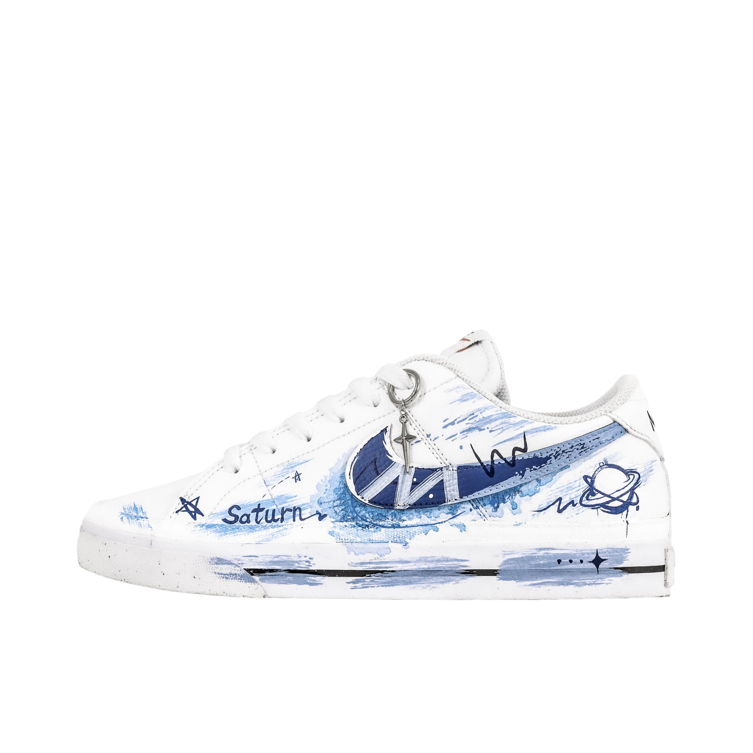 推荐商品：【定制球鞋】 Nike Court Legacy 板鞋 帆布做旧防滑耐磨舒适减震轻便合成革潮流简约复古美式休闲 断裂时空