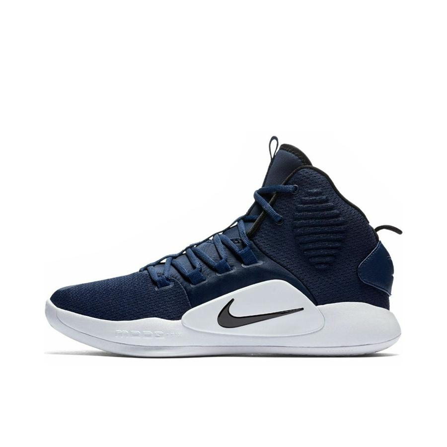 推荐商品：Nike Hyperdunk X(2018) 篮球鞋 抗扭抓地防滑耐磨缓震透气实战时尚百搭 Midnight Navy 蓝黑