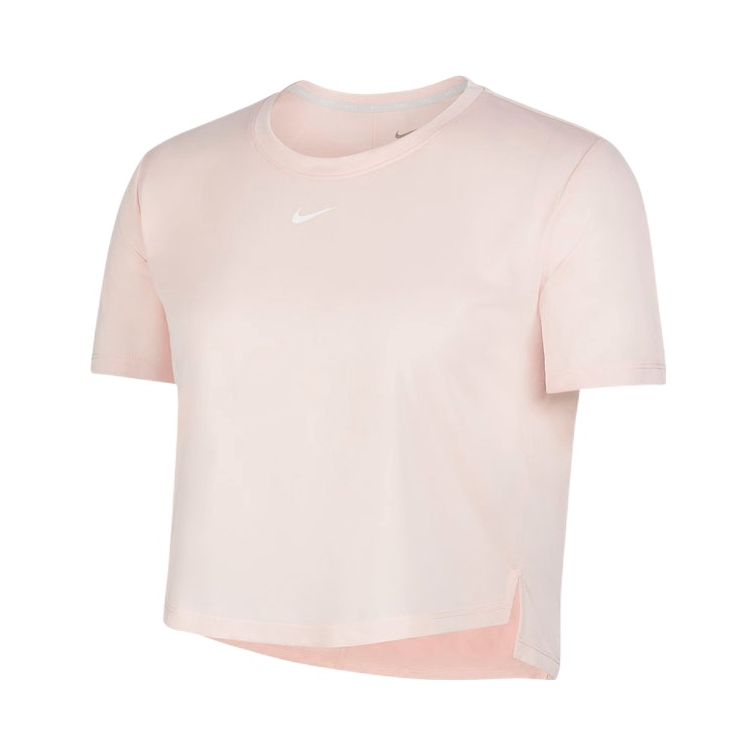 Nike 女装 ONE DF SS STD CRP TOP 速干圆领运动训练半袖潮短款露脐套头短袖T恤 DD4955