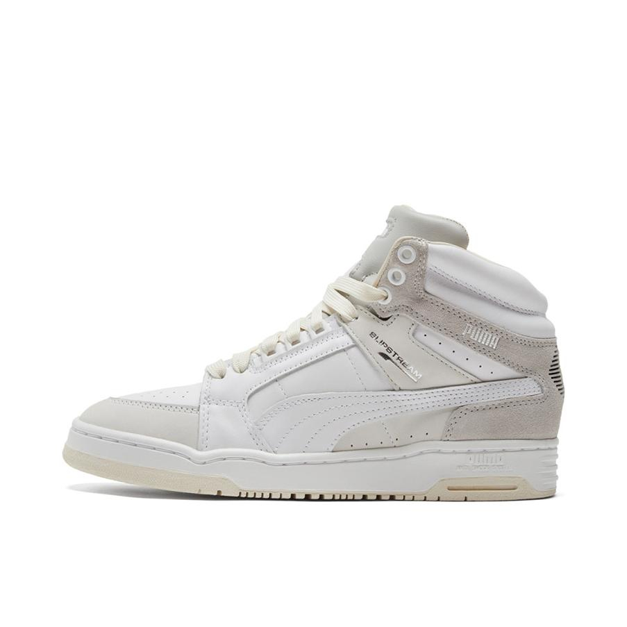 推荐商品：Puma/彪马 Slipstream Mid Luxe 板鞋 潮流复古防滑耐磨轻便透气 白色