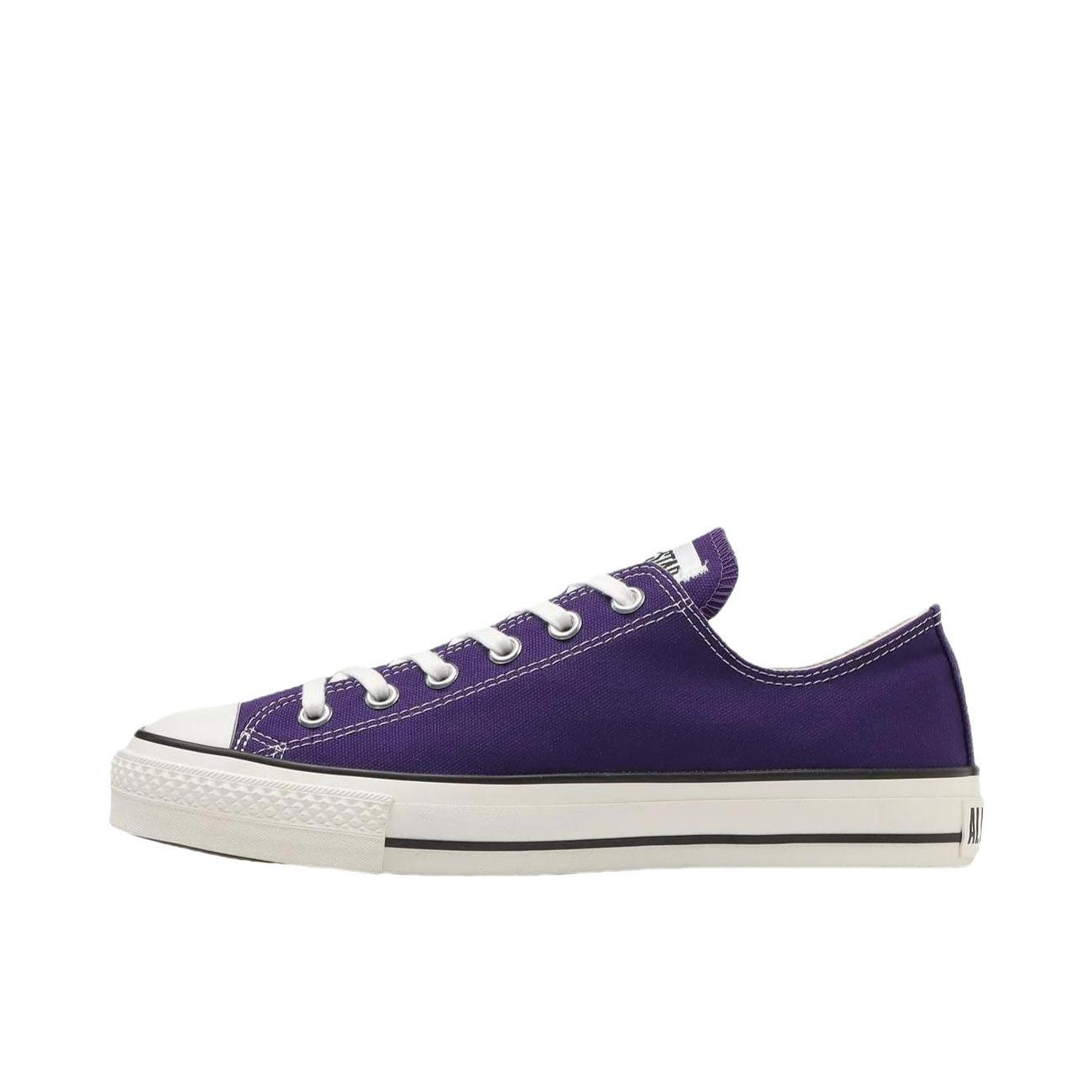 推荐商品：Converse/匡威 All Star J 80s OX 帆布鞋 防滑轻便平跟 紫色 