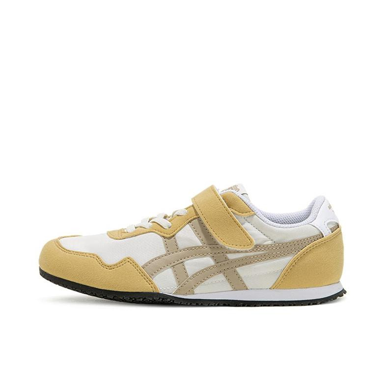 推荐商品：Onitsuka Tiger Serrano 经典休闲 轻便透气 防滑耐磨 舒适 百搭运动 童鞋 大童/浅棕/黄色/白色