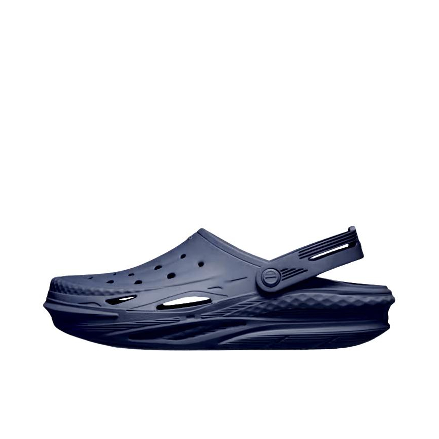 推荐商品：Crocs/卡骆驰 Off Grid Clog 电波 涉水 耐磨防滑 舒适轻便 包头 百搭时尚 外穿 沙滩 洞洞鞋 凉鞋 深蓝色