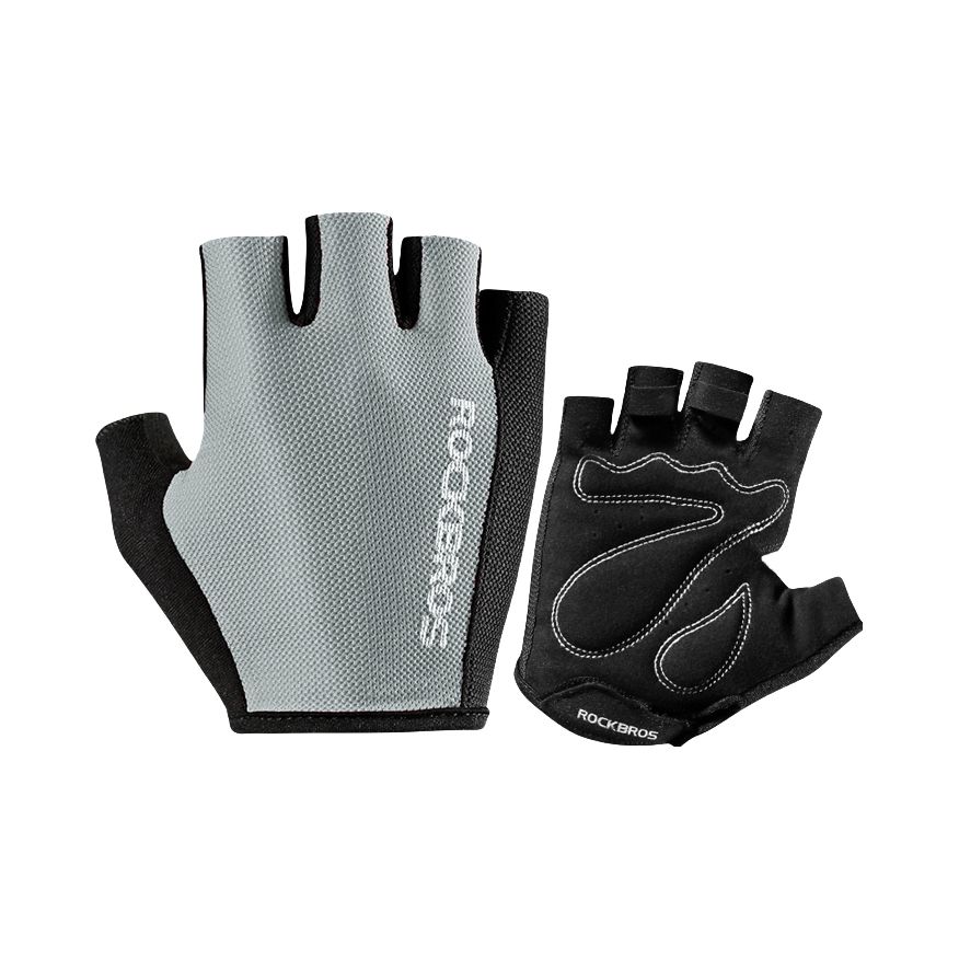 推荐商品：ROCKBROS 洛克兄弟 S099 半指 运动 骑行 透气防滑 短指 自行车手套