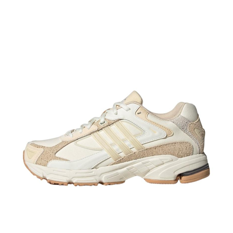 推荐商品：adidas Originals Response CL 防滑耐磨 舒适缓震 织物网面 复古 运动休闲鞋 老爹鞋 汉玉白/浅棕褐色