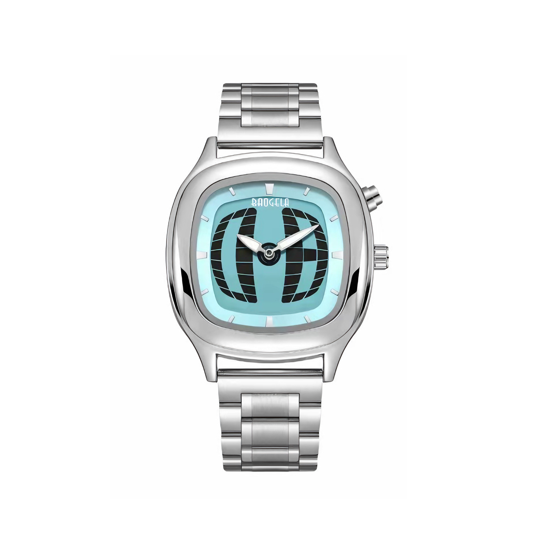 推荐商品：BAOGELA/宝格拉 Y2K风格千禧年中古时尚双显小众ins高级感休闲通勤百搭生活防水石英男女同款手表