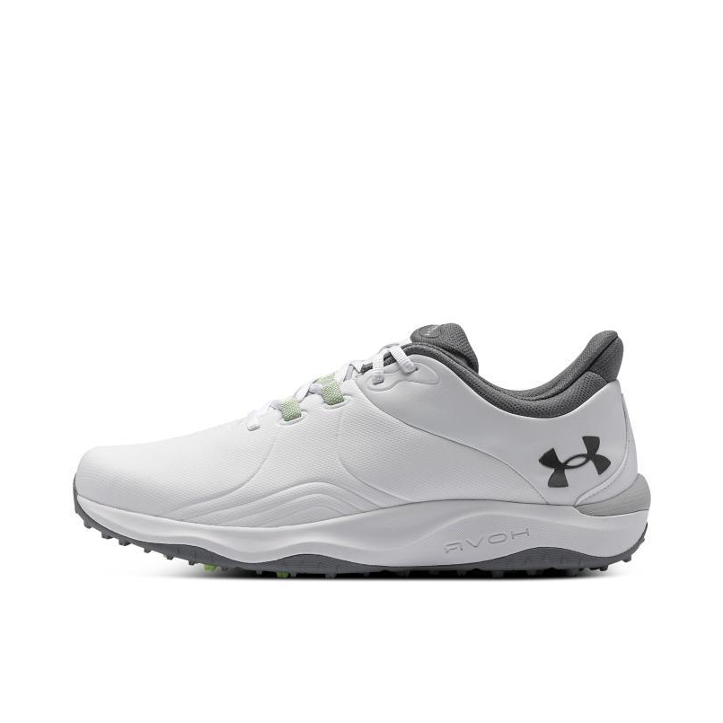 推荐商品：Under Armour/安德玛 Drive Pro 耐磨 运动 无钉 高尔夫鞋 白色