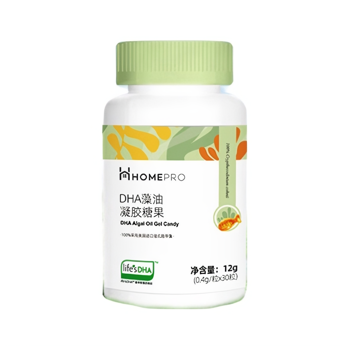 推荐商品：合普诺/HomePro 儿童藻油DHA凝胶糖果
