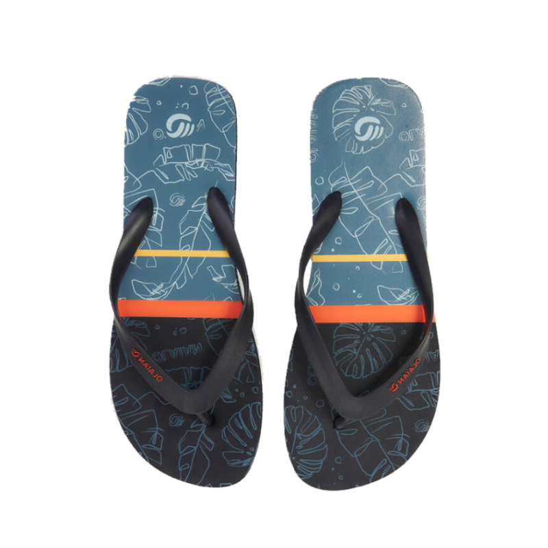 推荐商品：Decathlon/迪卡侬 Flip-Flops 120 时尚休闲 潮流 舒适 防滑耐磨 户外 速干 沙滩 外穿 人字拖 拖鞋 藏青树叶