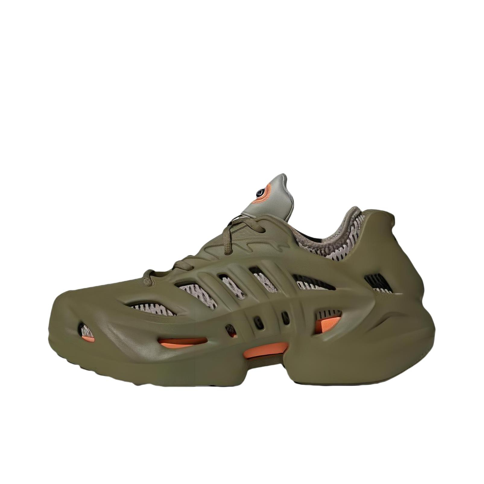 推荐商品：adidas Adifom Climacool 运动休闲鞋 袜子鞋 防滑耐磨舒适透气 织物百搭时尚机甲感 军绿色 