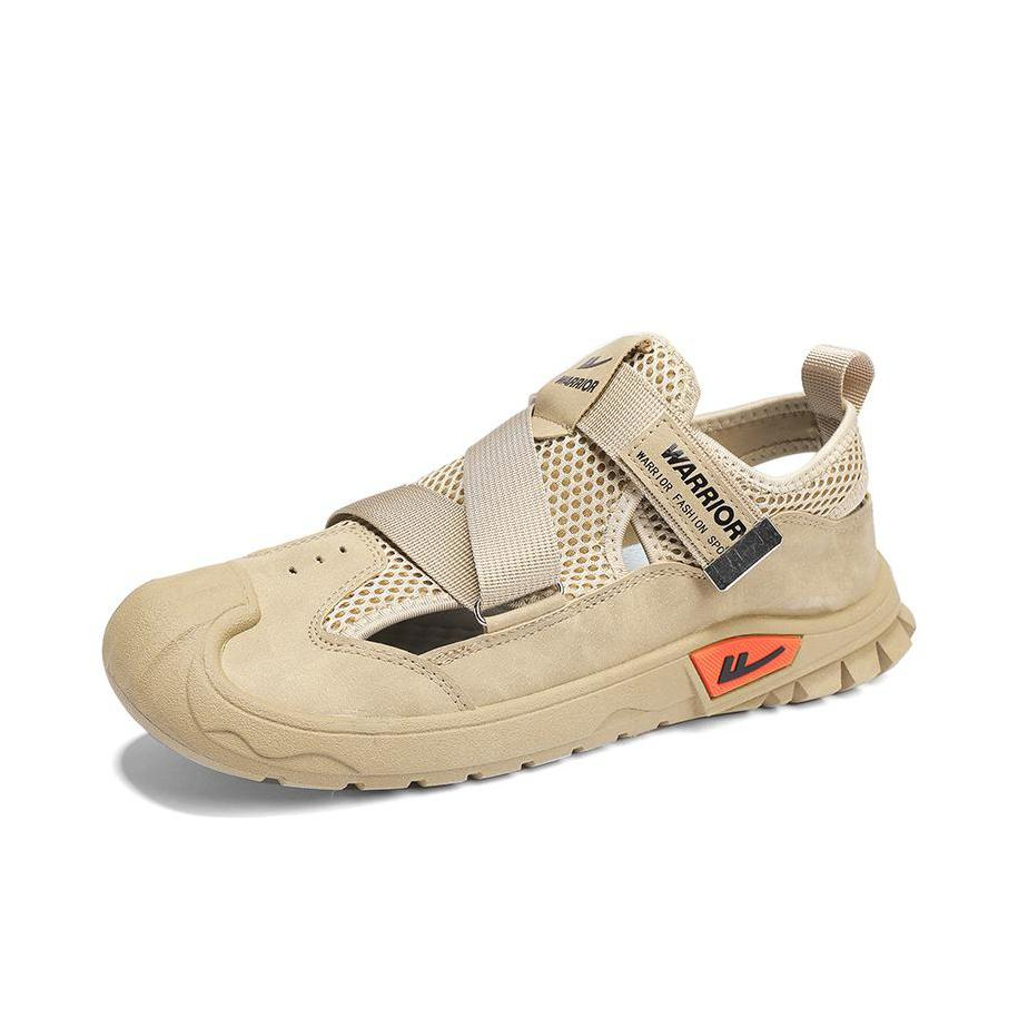 推荐商品：回力 防滑耐磨 舒适软底 透气轻便 运动休闲 外穿 沙滩 凉鞋 HL-237948 卡其色