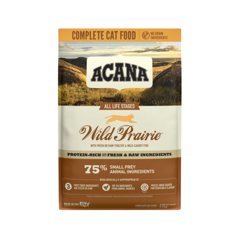 推荐商品：ACANA/爱肯拿 农场盛宴系全期全价鸡肉味 膨化猫粮 增肥发腮肠胃调理
