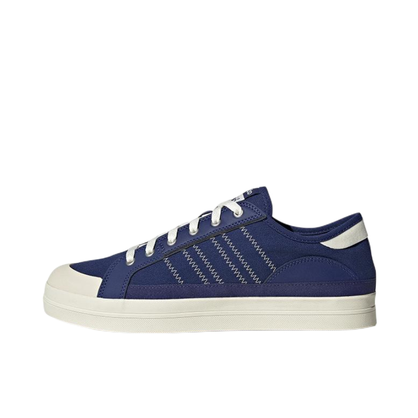 推荐商品：adidas Neo City Canvas 板鞋 潮流百搭防滑耐磨舒适轻便 牛仔蓝
