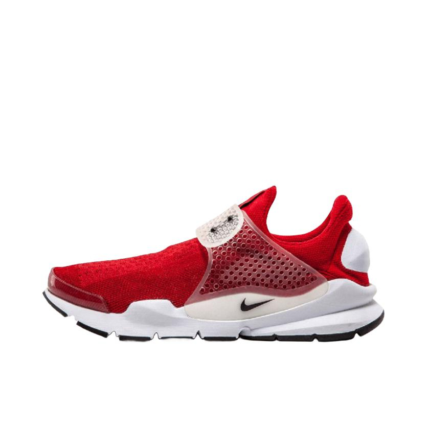 推荐商品：Nike Sock Dart 运动休闲鞋 防滑耐磨轻便透气织物低帮圆头支撑 Gym Red 红色