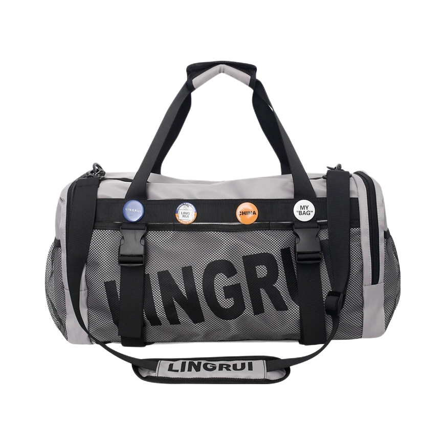 推荐商品：德力熊 干湿分离尼龙运动大容量可单肩旅行包双背健身包双肩包