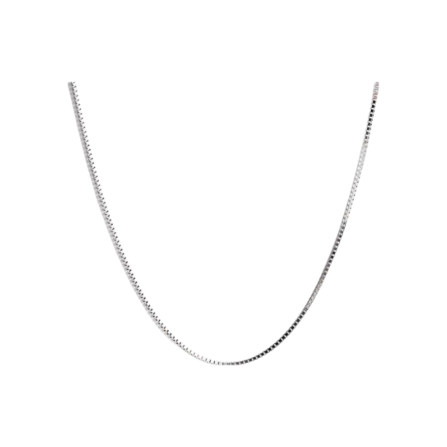 推荐商品：吴越老银铺 素链锁骨链细款S925银情侣项链