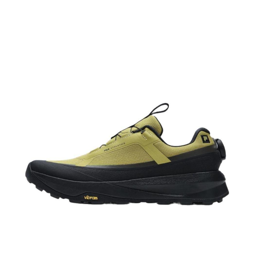 推荐商品：FILA/斐乐 BOA HORIZON 2 户外休闲鞋 织物休闲百搭减震 橄榄油