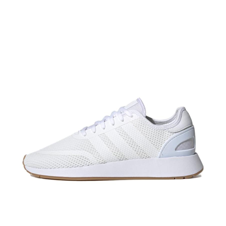 推荐商品：adidas Iniki Runner CLS 网面透气 防滑耐磨 缓震轻便 百搭复古 休闲鞋 Ftwr White/Gum 白生胶