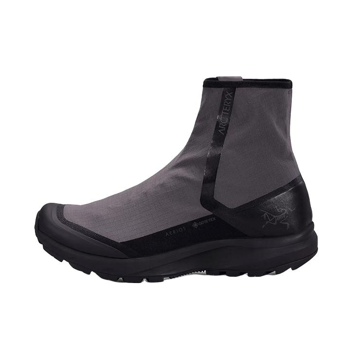 推荐商品：Arc'teryx 始祖鸟 AERIOS NIVALIS 透气防水 防滑耐磨 舒适 运动 休闲鞋 户外鞋 黑色/灰色