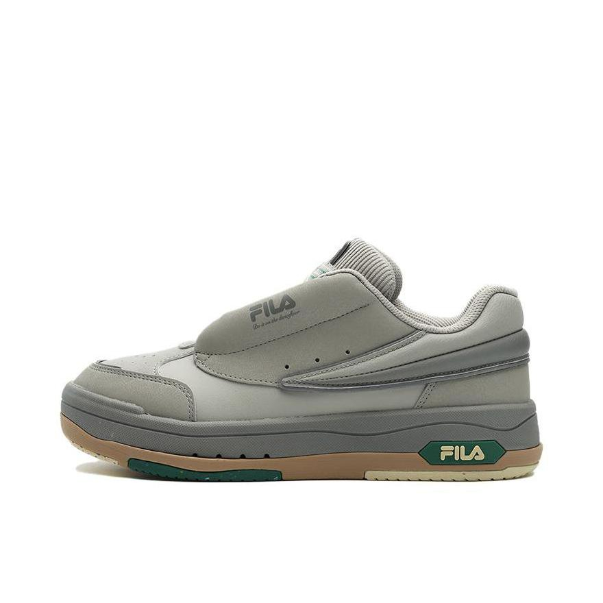 推荐商品：FILA/斐乐 MIX 520 板鞋 耐磨透气轻便厚底减震防滑舒适合成革织物增高 鸽子灰/野生鸽