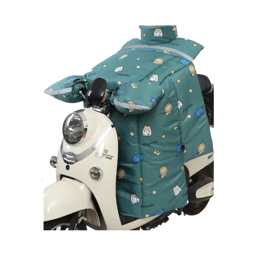 推荐商品：黛安妲 DAD0901 电动车 加绒  加厚  电瓶车  防水 防风罩