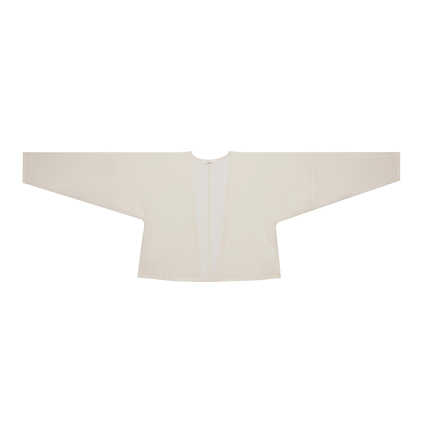 推荐商品：织造司 小团花 汉元素外搭开衫女夏连衣裙汉服 女装 杏/开衫