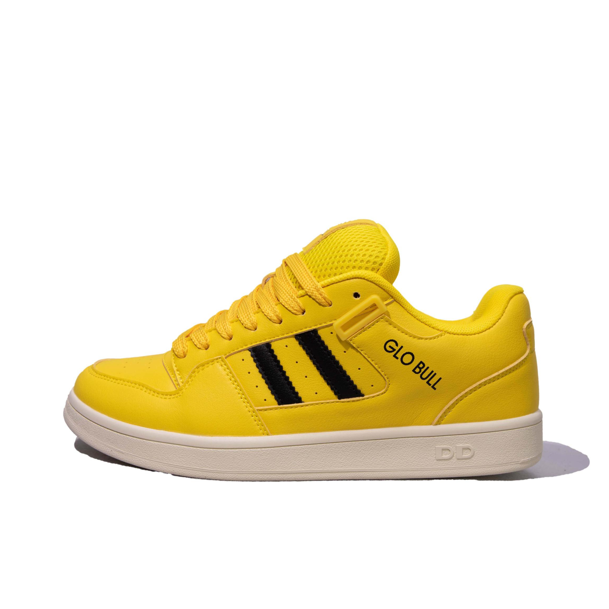 推荐商品：GLO BULL 防滑耐磨 舒适低帮 潮流百搭 板鞋 G801 黄色/黑色