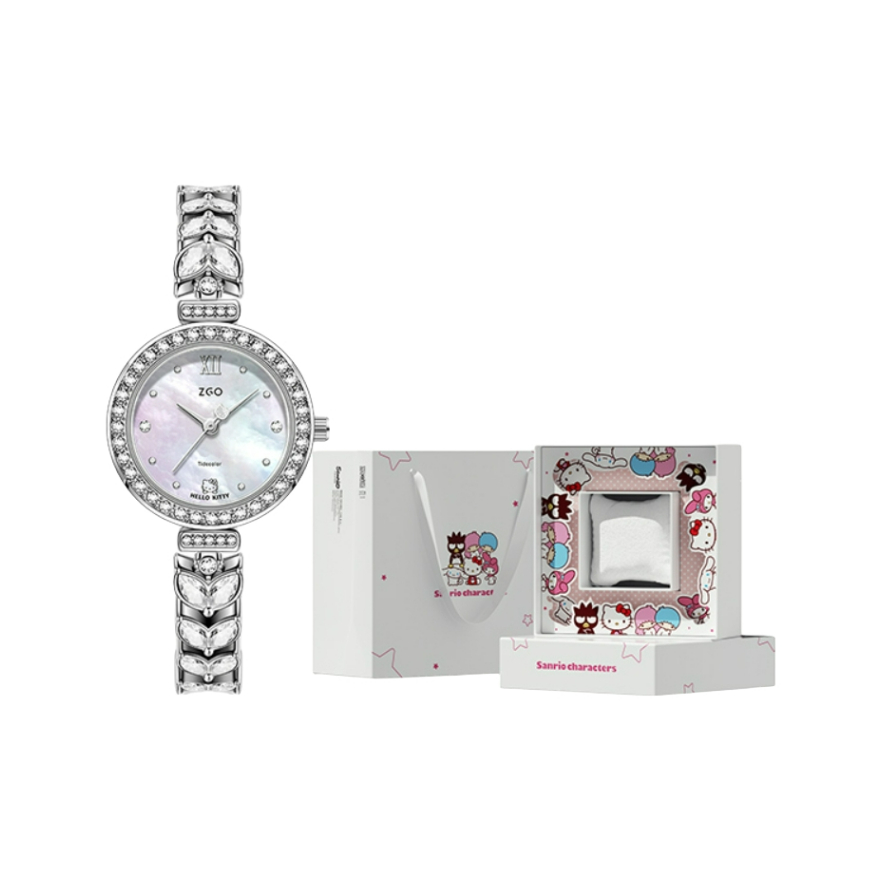 推荐商品：【三丽鸥联名】ZGO/正港 合金表带30米防水文艺毕业礼物石英女士手表