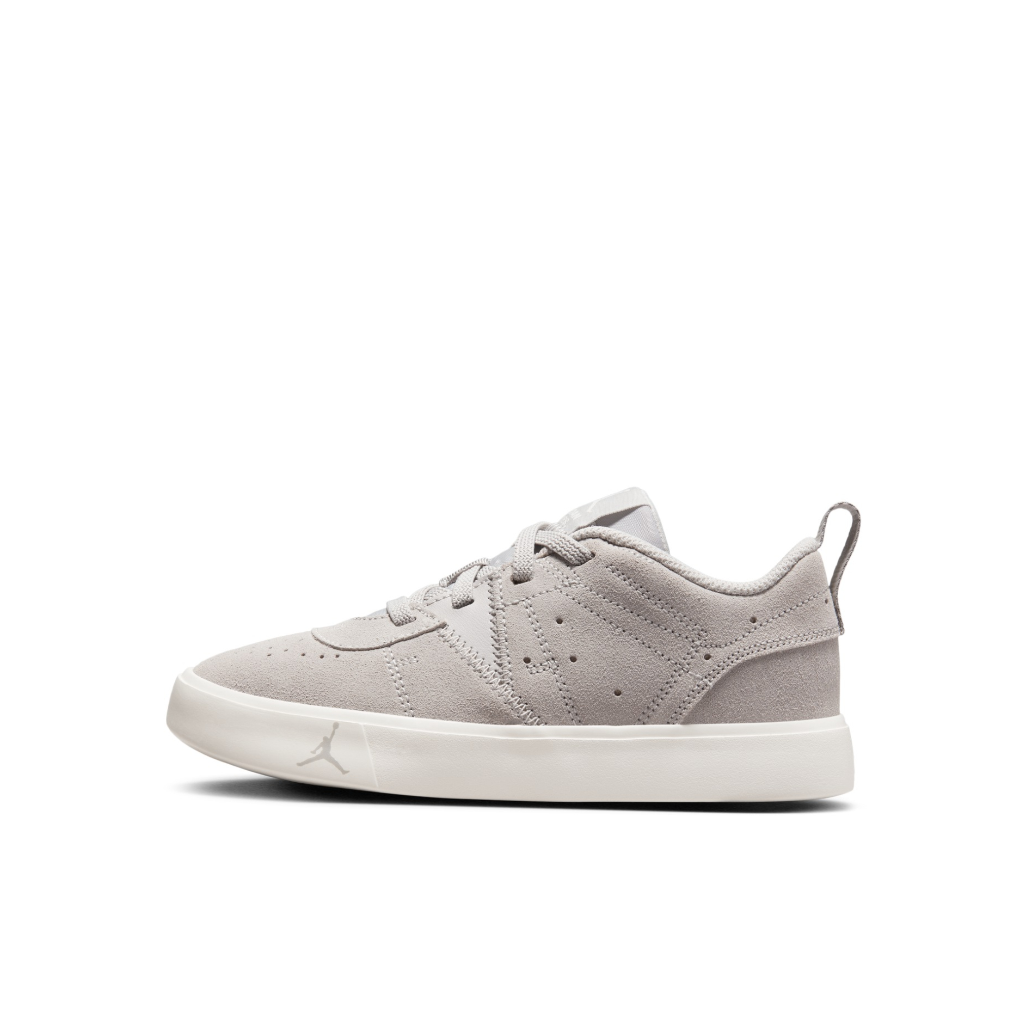 推荐商品：Jordan Series 免系带 舒适减震 防滑耐磨 防踢 时尚 童鞋 小童/白色/粉色