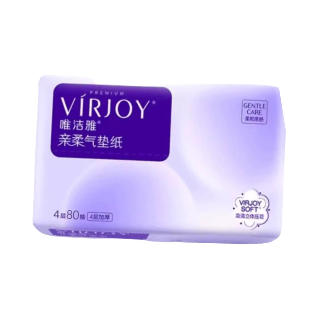 推荐商品：Virjoy/唯洁雅 亲柔 4层 抽纸 190*132mm