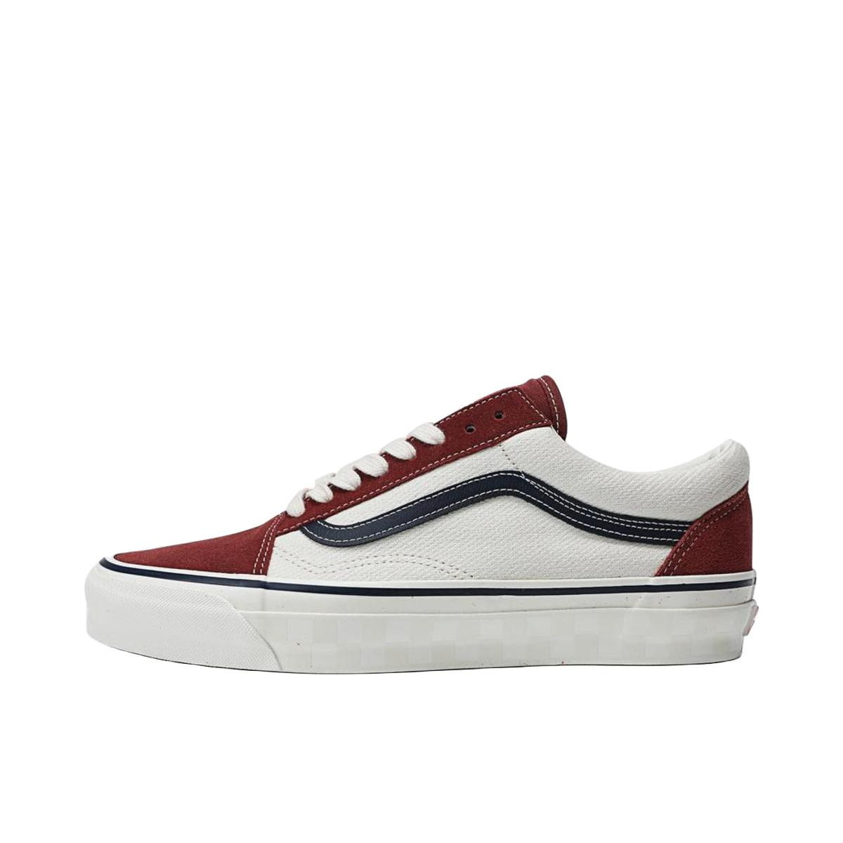 推荐商品：Vans/范斯 Old Skool 滑板鞋 板鞋 轻便防滑复古舒适经典 棕色/白色/黑色