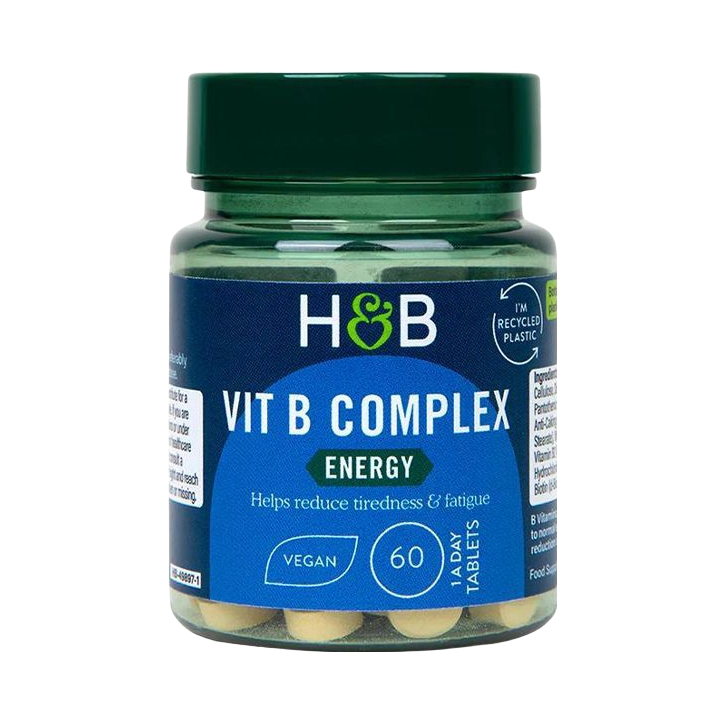 推荐商品：HollandBarrett/荷柏瑞 复合维生素B族片 抗压疲劳缓解溃疡