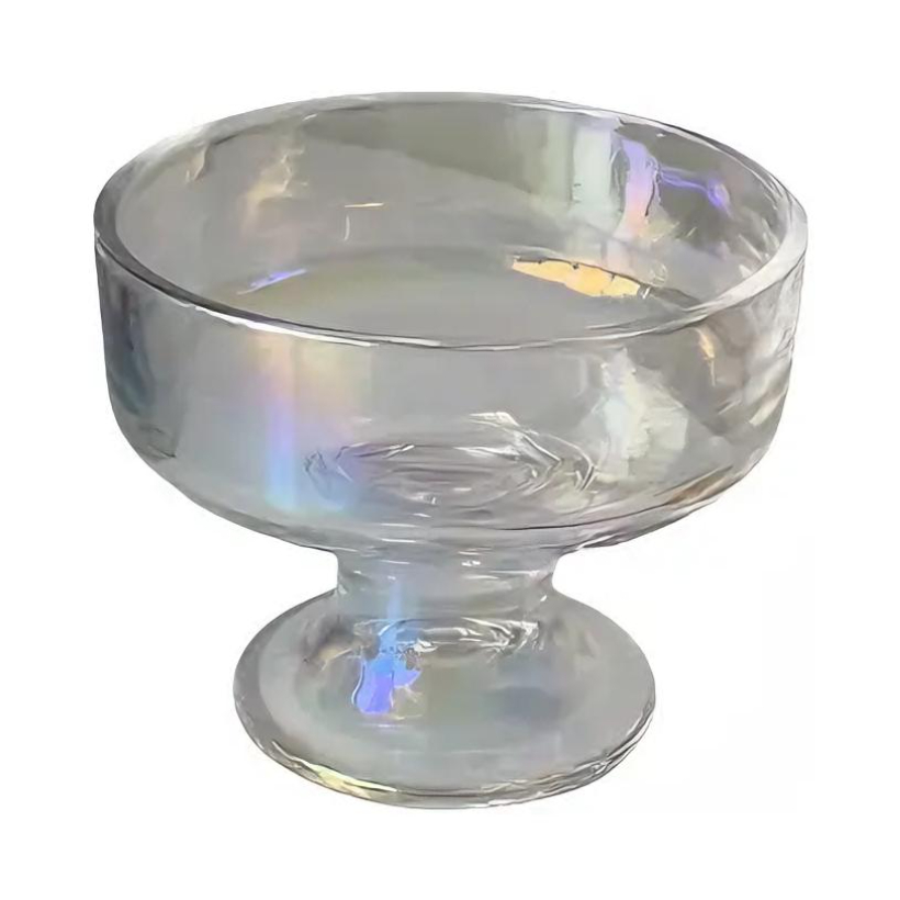 推荐商品：梧村 高脚款 玻璃 酸奶碗