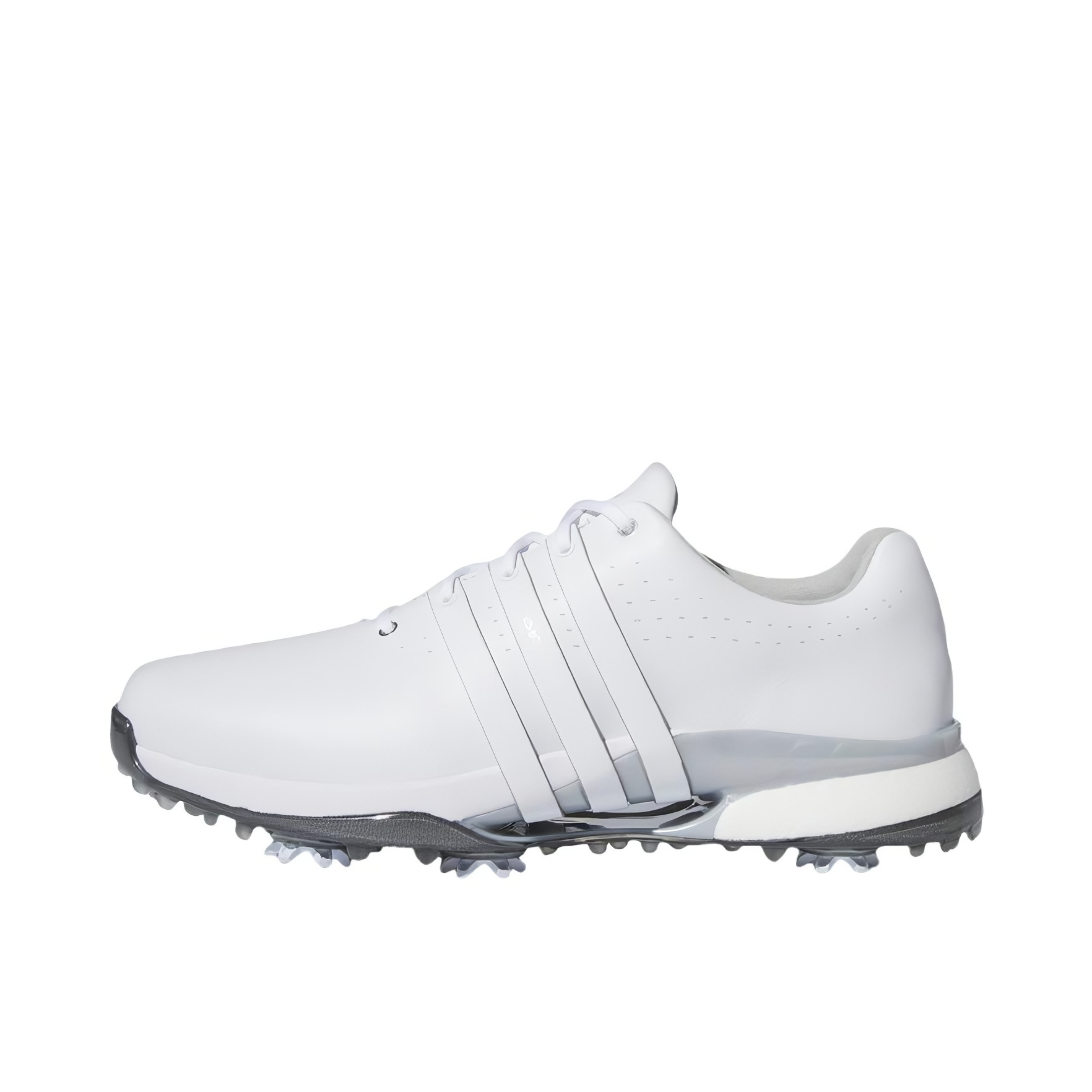 推荐商品：adidas Tour360 XT-SL 舒适透气 耐磨 合成革 高尔夫鞋 乳白