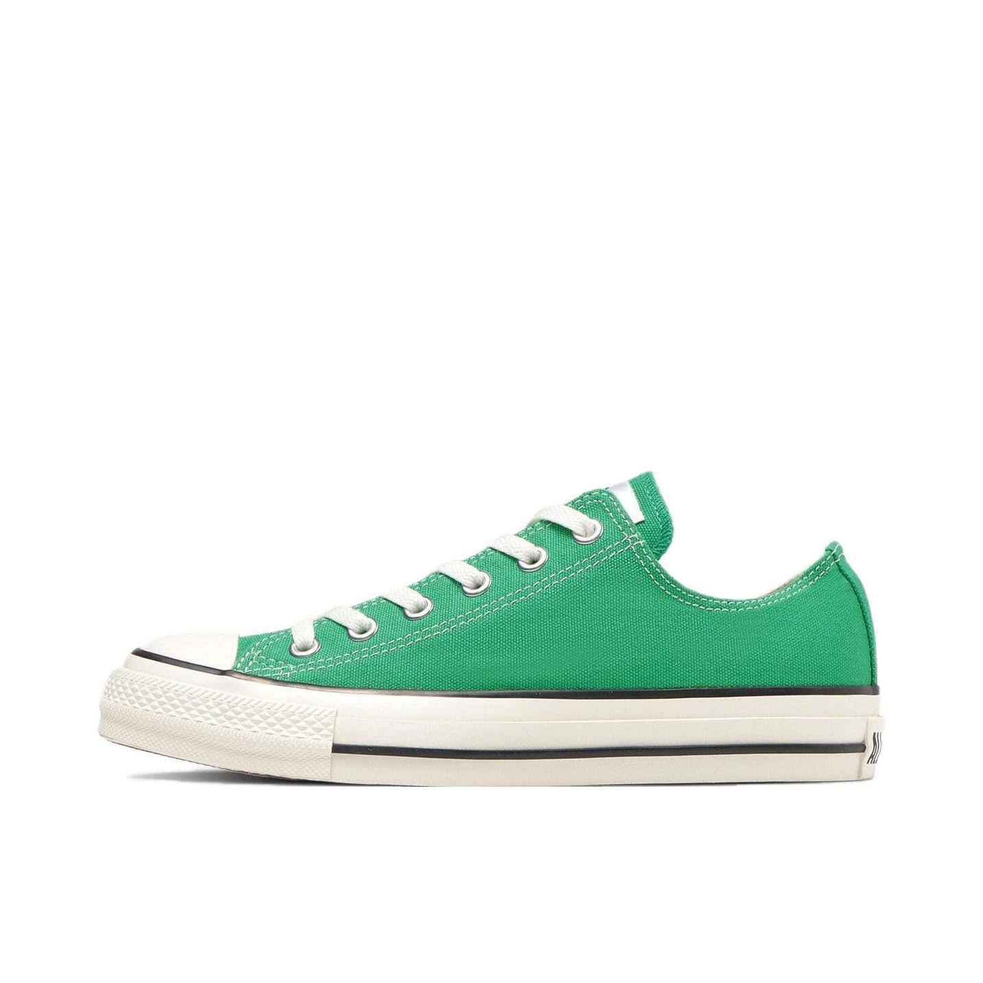 推荐商品：Converse/匡威 Chuck Taylor All Star 帆布鞋 常青款轻便防滑耐磨百搭复古圆头减震贴合高帮 草绿/流光白