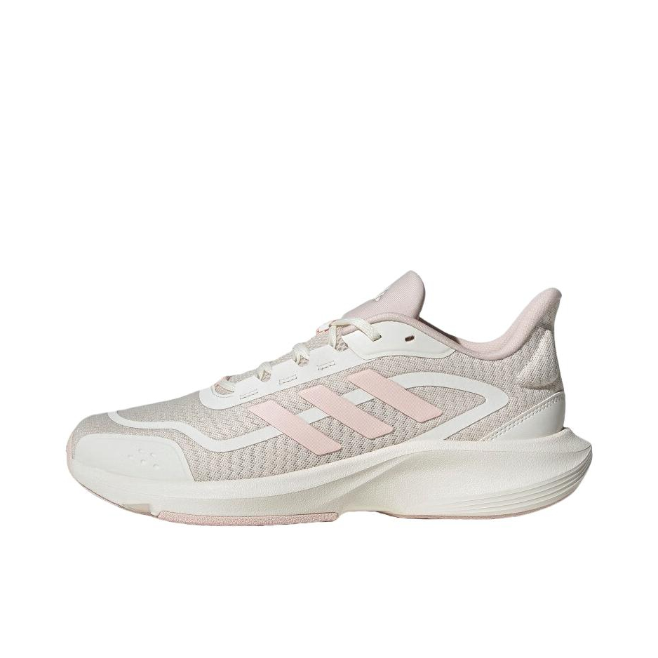 推荐商品：adidas All Day Essential 跑鞋 透气轻便防滑耐磨缓震轻运动网面训练 女款/汉玉白/奇迹石英色/奇妙白