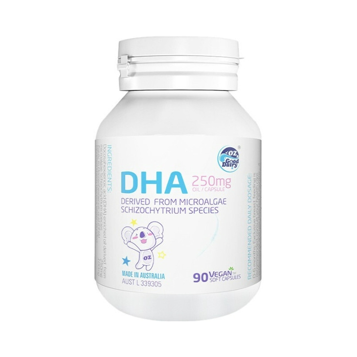 推荐商品：澳乐乳/OZ Good Dairy 婴幼儿DHA海藻油软胶囊非鱼油 澳洲原装进口孕妇婴幼儿以上宝宝