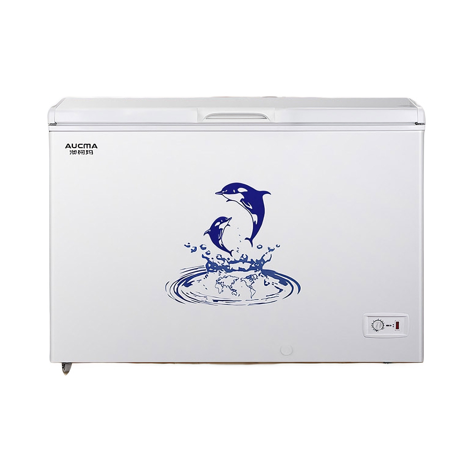 推荐商品：AUCMA/澳柯玛 冷柜 307/401升 顶开门 卧式 冷藏 低霜 家商两用 合金内胆 一级能效 减霜 单箱变温 冷冻转换 一级节能
