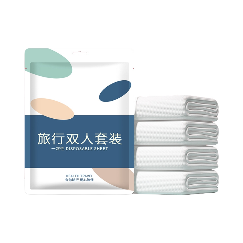 推荐商品：寇乐儿 SMS无纺布 便携隔脏一次性床品 旅行出差一次性床单被罩