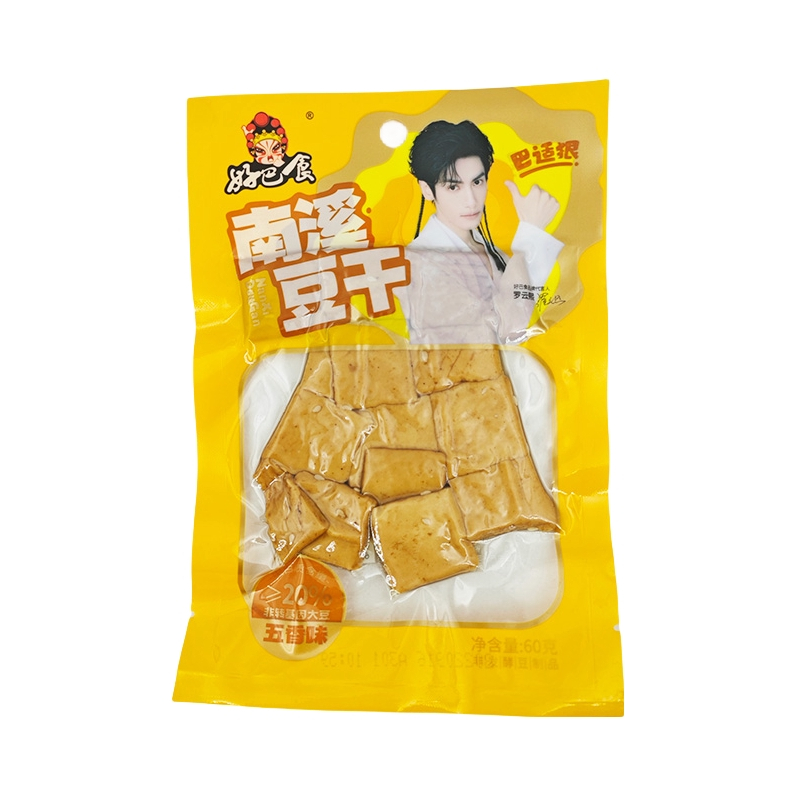 推荐商品：好巴食 豆干 60g 袋装 四川特产 五香味