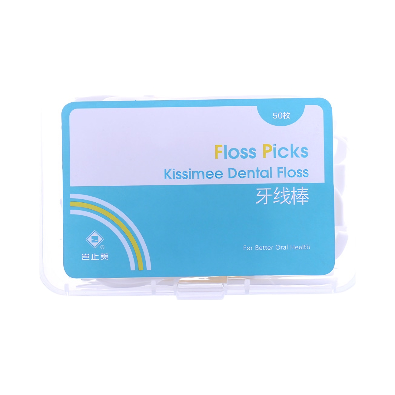 推荐商品：岂止美 便携超细清洁牙线棒 去除牙渍