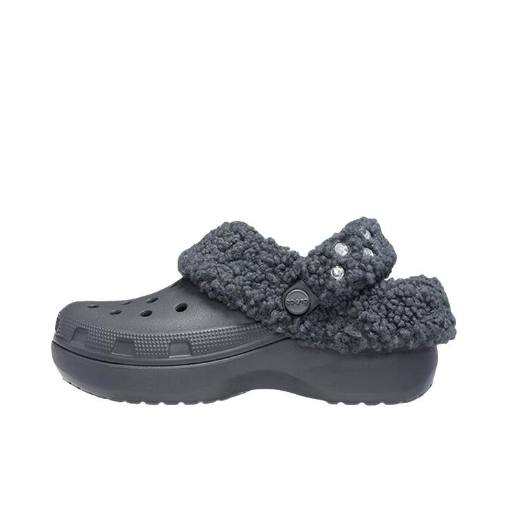 推荐商品：Crocs/卡骆驰 Classic Series 凉鞋 经典透气 加绒/女款/炭纤灰